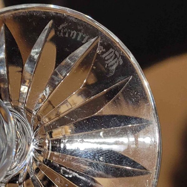 2 Waterford Crystal Eileen (Cut) white wine glasses